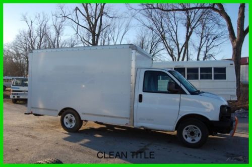 2012 work van used v8 automatic box delivery cargo cube repair rebuild low miles