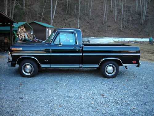 Ford ranger f-100 1968 short bed 428 police intercepter