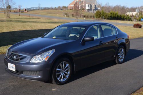 2009 infiniti g37 x sedan - 49k miles. very good condition.