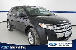 13 ford edge 4dr limited fwd leather my ford touch ford certified pre owned