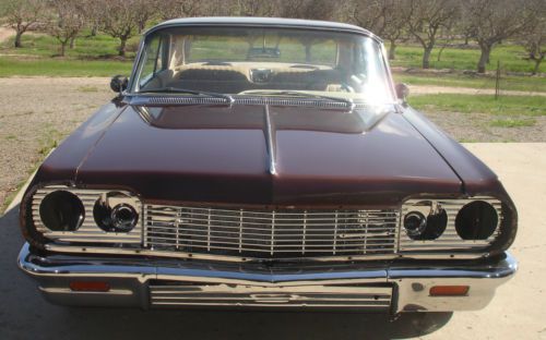 1964 chevy impala 2 door hardtop, great condition and chrome everywhere