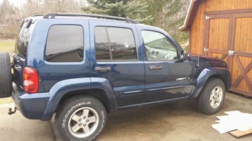 2002 jeep liberty limited sport 4x4 *no reserve*