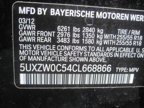 2012 BMW X5 xDrive35d Sport Utility 4-Door 3.0L Premium Pkg, Nav, Cam, US $44,500.00, image 20