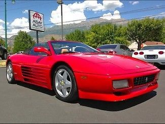 No reserve!!!! no reserve!!! 1994 red 348 spider convertible, rare, 42k miles