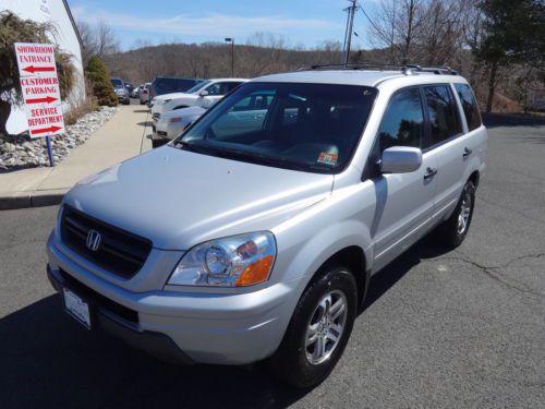 NO RESERVE 2004 HONDA PILOT EX-L AWD 4WD 3.5L V6 3RD ROW LEATHER ONE OWNER NICE!, image 9