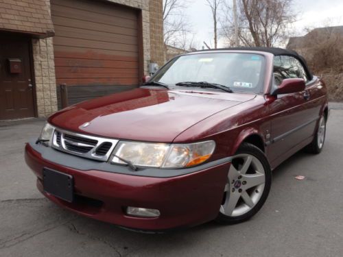 Saab 9-3  se 2dr convertible heated leather winter/sport mode clean no reserve