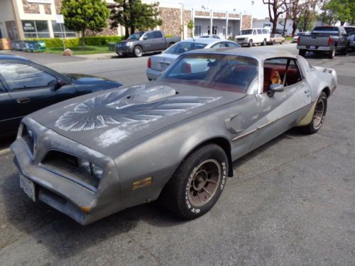 1978 pontiac trans am barn find - rust free and running - no reserve