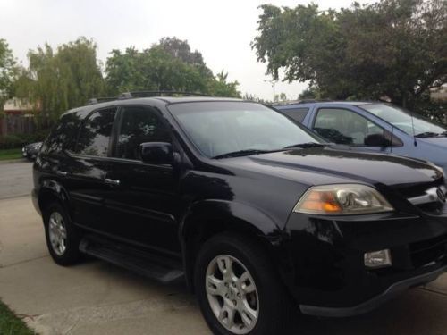 Acura mdx 2005 sport utility 4d black on black w/ navi fully loaded - $12000