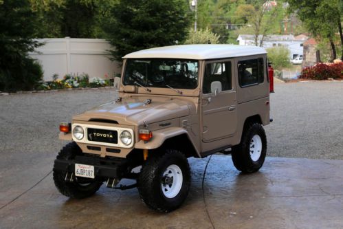 California 1982 toyota fj40 landcruiser, clean, no rust, passed smog, original