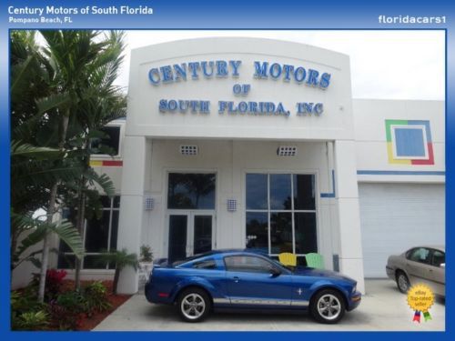 2006 ford mustang coupe 4.0l v6 auto low mileage leather cpo warranty