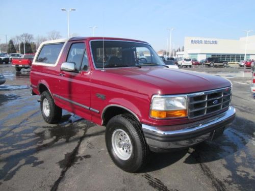 1992 ford bronco eddie bauer sport utility 2-door 5.8l