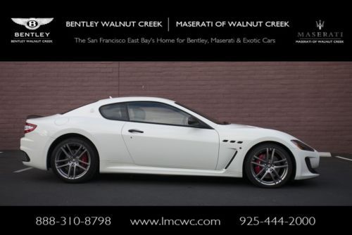 2012 maserati granturismo mc 1 owner, carbon package.