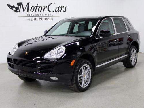 2004 porsche cayenne - black/ grey - 64k miles!  19&#034; wheels! heated seats!