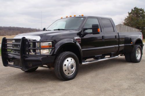 2008 ford f450 super duty diesel no reserve lariat leather 4x4 crew