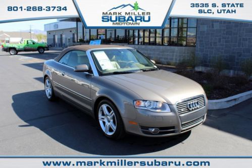 2.0t cabriol convertible 42k miles navigation leather cd mp3 gold keyless entry