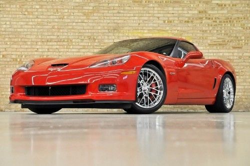 2008 corvette z06! victory red! nav! 2lz! zr-1 whls!