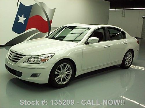 2011 hyundai genesis 3.8l v6 prem/tech sunroof nav 35k texas direct auto