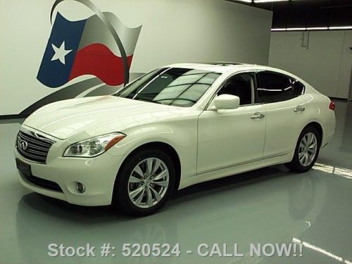 2011 infiniti m56 vent seats sunroof nav rear cam 47k texas direct auto