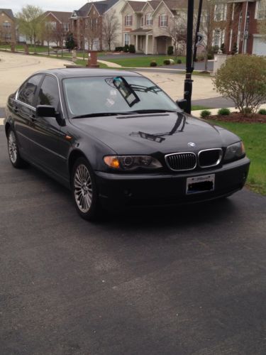 Bmw 330xi 2003 black