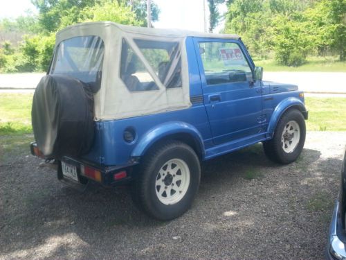 1987 suzuki samurai, in excellent shape, a good one!