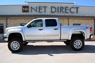 4x4 6.6 duramax 7.5&#034; lift 20&#034; fuel rims 37&#034; tires leather net direct auto texas