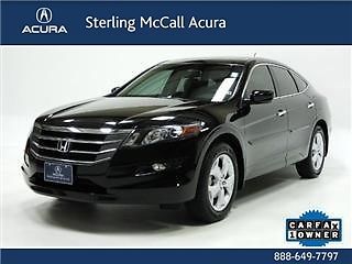 2012 honda crosstour 2wd v6 ex-l w/navi leather roof back up camera loaded!