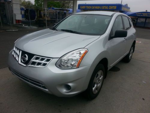 2013 nissan rogue s sport utility 4-door 2.5l no reserve salvage  runs great 19k