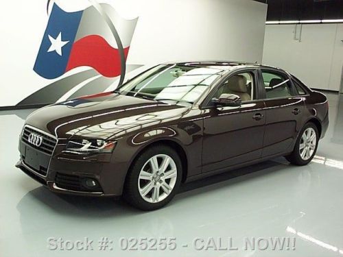 2011 audi a4 premium turbocharged leather sunroof 22k texas direct auto