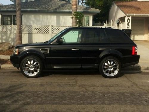 2007 black on black  22&#034; rims