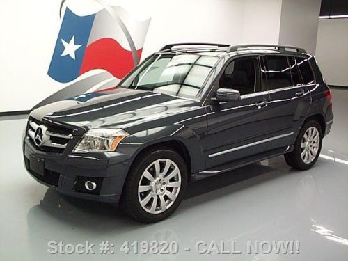 2010 mercedes-benz glk350 4matic awd pano sunroof 48k texas direct auto
