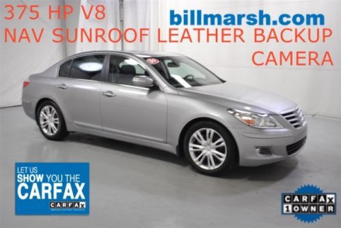 2009 hyundai genesis navigation moon roof heated leather