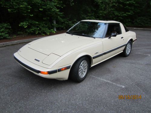 1985 mazda rx-7 gsl-se coupe 2-door 1.3l