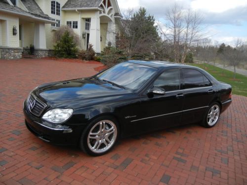 Mint 2005 mercedes s600 w/610hp upgrade, custom exhaust, loaded, w/full warranty