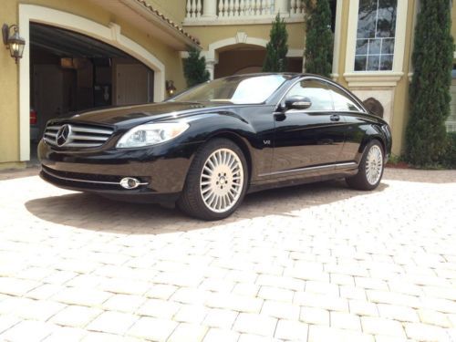 2008 mercedes cl600 v12 biturbo 50k miles distorinc, night vision + more!