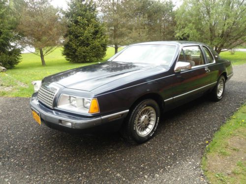 1983 ford thunderbird heritage sedan 2-door 3.8l