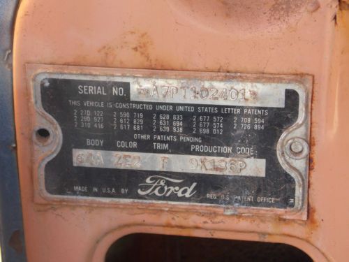 1957 Ford Fairlane 6cyl Automatic 2 door, image 9