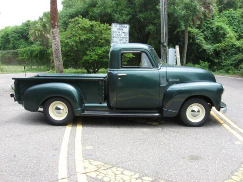 1951 chevrolet shortbed pickup truck 3100