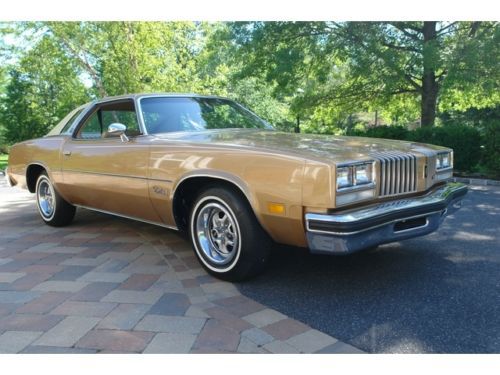 1977 oldsmobile cutlass s coupe 2-door 4.3l