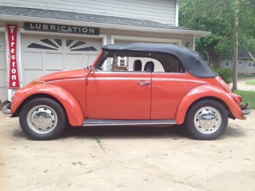 1970 volkswagen beatle bug convertible sweet little car ready to go no issues