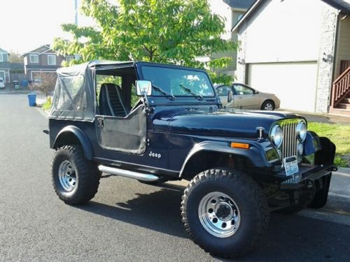 1984 jeep cj7 restored, original, no rust, laredo