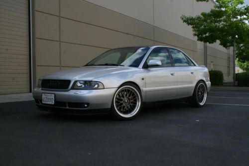 2000 audi a4 2.8 quattro 5-speed manual low miles only 95k - few mods!