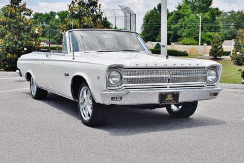 ((( 7962 hundred original miles )))65 plymouth satellite convertible factory a/c