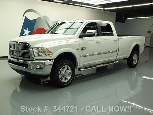 2012 dodge ram 3500 longhorn 4x4 diesel nav dvd 17k mi texas direct auto