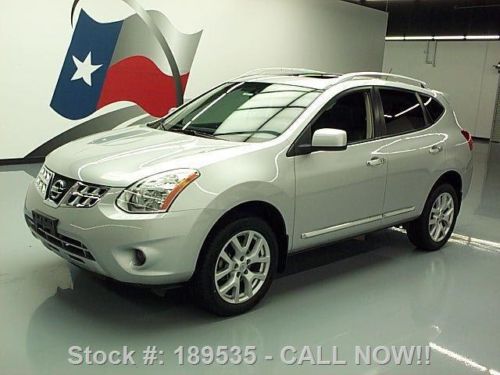 2011 nissan rogue sl sunroof htd leather nav rear cam texas direct auto