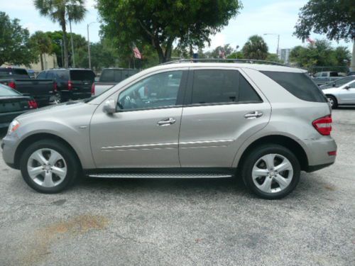 2009 mercedes ml-320 awd 3.0 v-6 diesel engine florida vehicle clean car fax