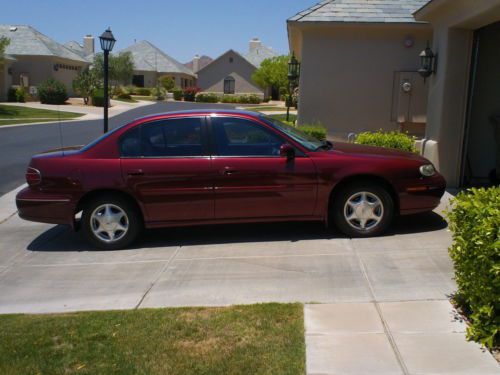 1997 oldsmobile cutlass gls sedan dk. red metallic 3100 sfi v6 engine auto trans