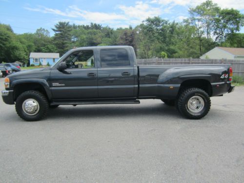 2003 gmc sierra 3500 4x4 dualy diesel crew cab slt