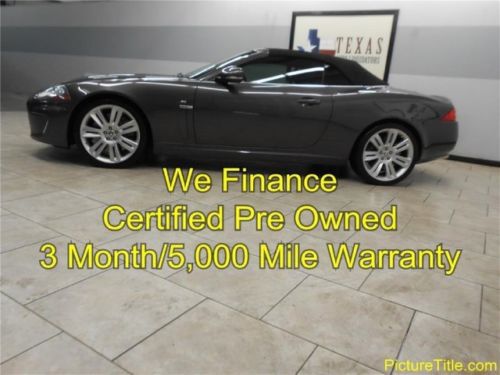 2010 jaguar xkr convertible supercharged gps navi warranty we finance texas