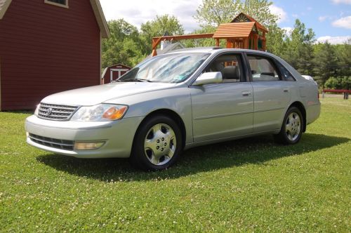 No reserve, great running 2003 toyota avalon xls, leather, moonroof, alloys, jbl