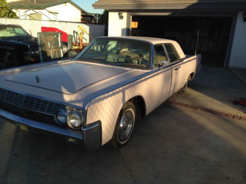 1962 lincoln continental factury teaberry